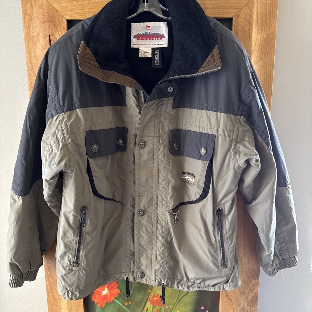 Obermeyer High Country Barcelona Men's Size Medium Skiwear Insulated Parka Coat